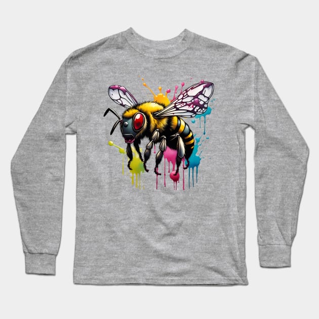 ZomBee Long Sleeve T-Shirt by LM Designs by DS